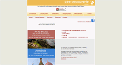 Desktop Screenshot of geo-decouverte.com